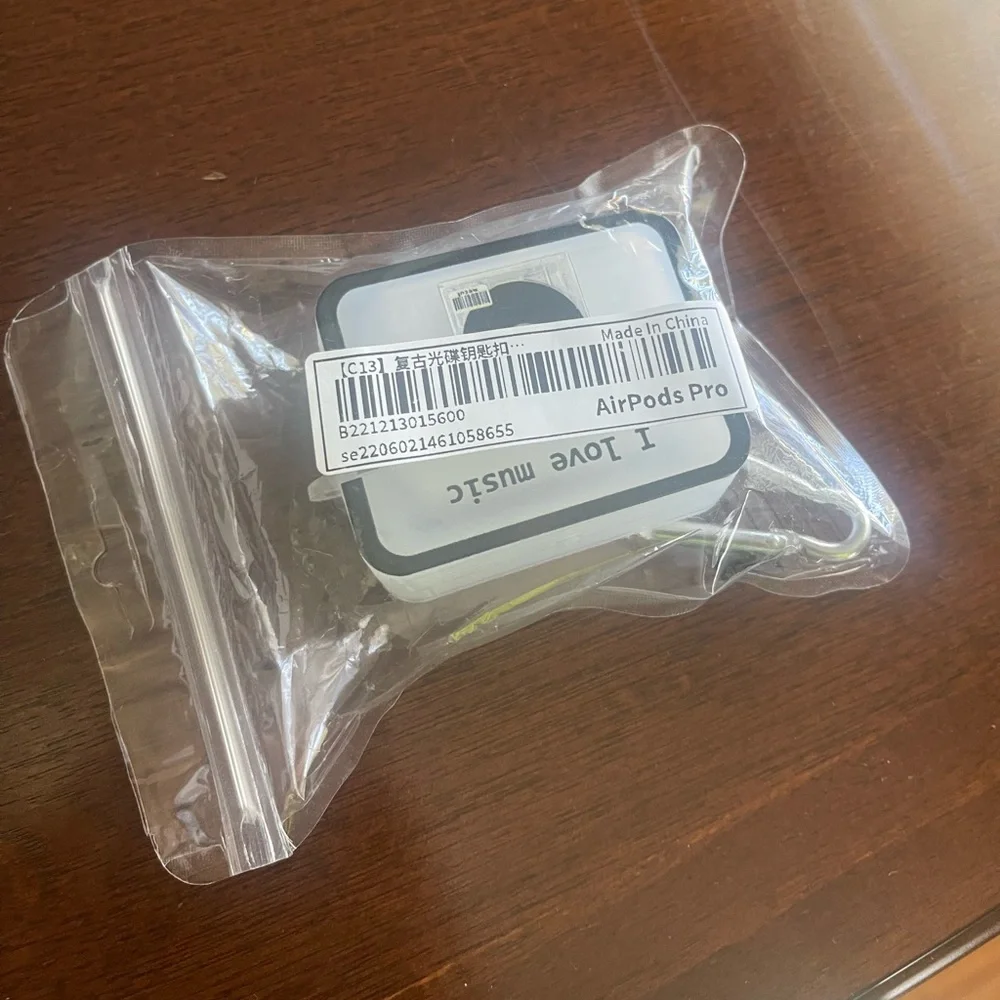AirPods Pro Case Cover & Holder - I Love Music - BRAND NEW
